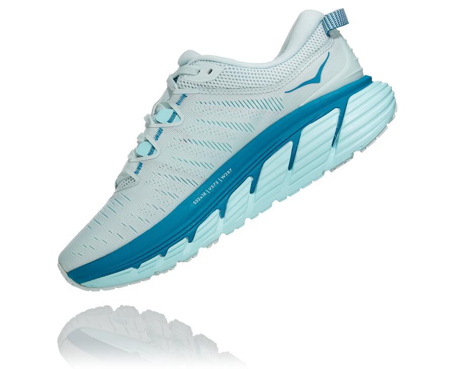 Tenis Hoka One One Feminino Azuis - Gaviota 3 - 615-RSBDON